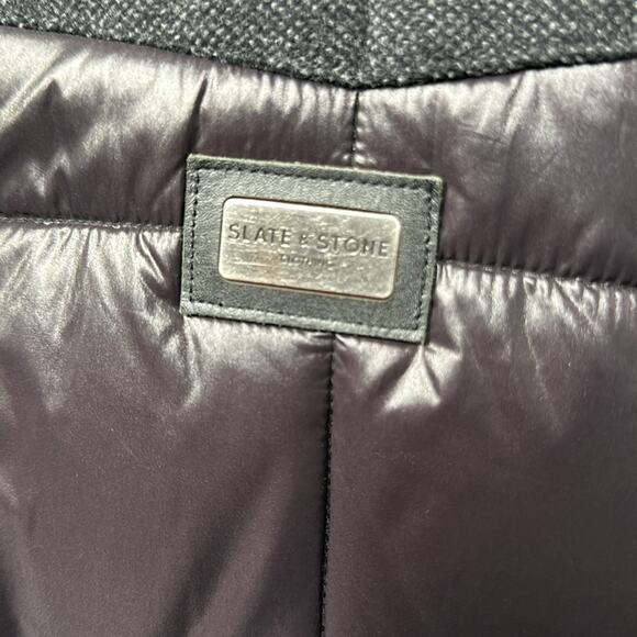 Slate and Stone Men’s Black Vest. Size medium. Like new. Worn once. - Picture 4 of 8